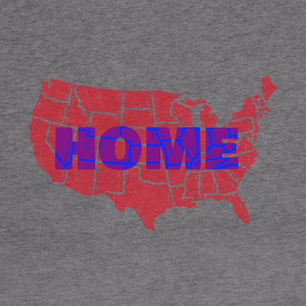America is Home by Retro Patriot